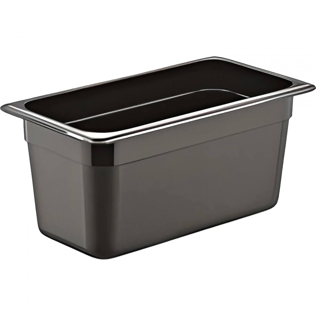 Гастроемкость 1/4 h=150 мм. 3,5 л. п/п черная GP, 76773 Gastroplast 2341631