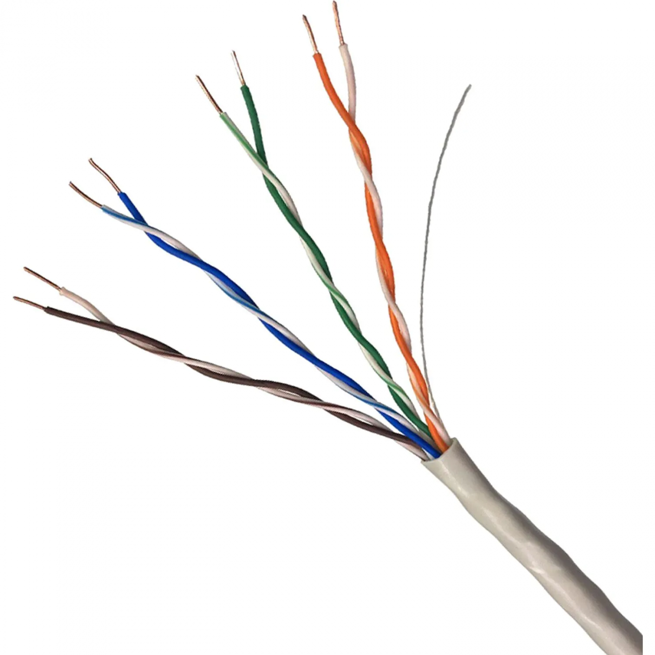 Кабель ExeGateUTP4-C6-CU-S23-IN-PVC-GY-305-FLUKE UTP 2047365 EX281813RUS