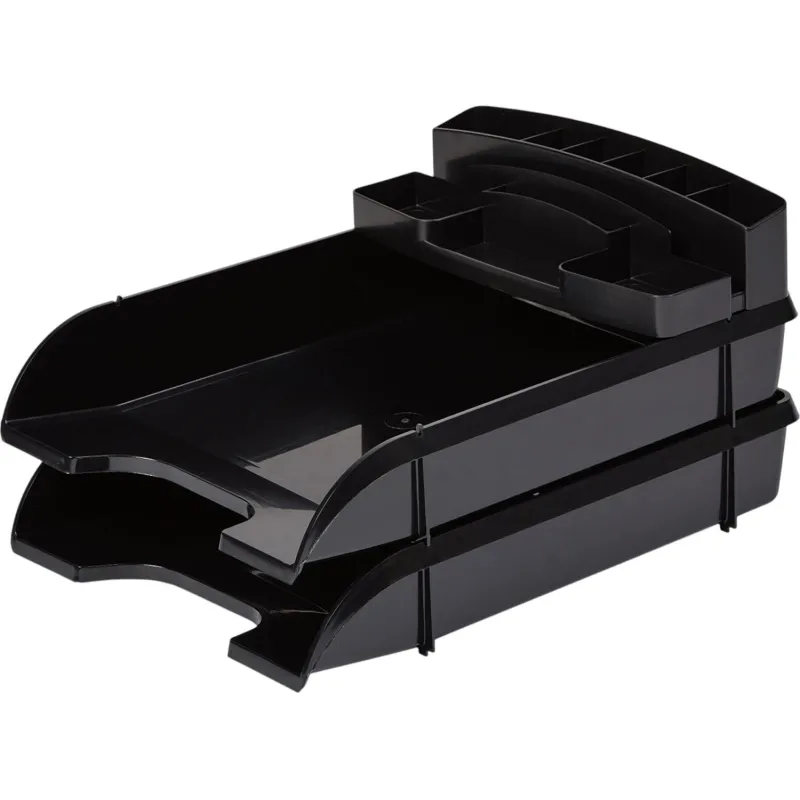 Лоток горизонтальный д/бумаг Attache наб. из 2 шт. + органайзер (1085911) 2346722