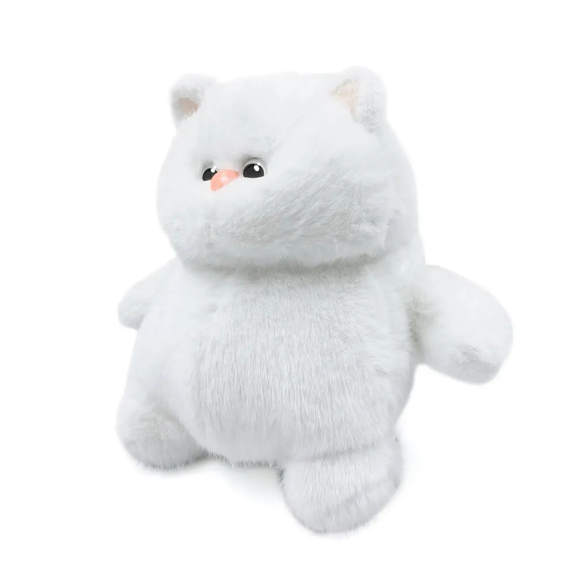 Мягкая Игрушка MAXITOYS Котик Белый 25см MT-082401-25-WT