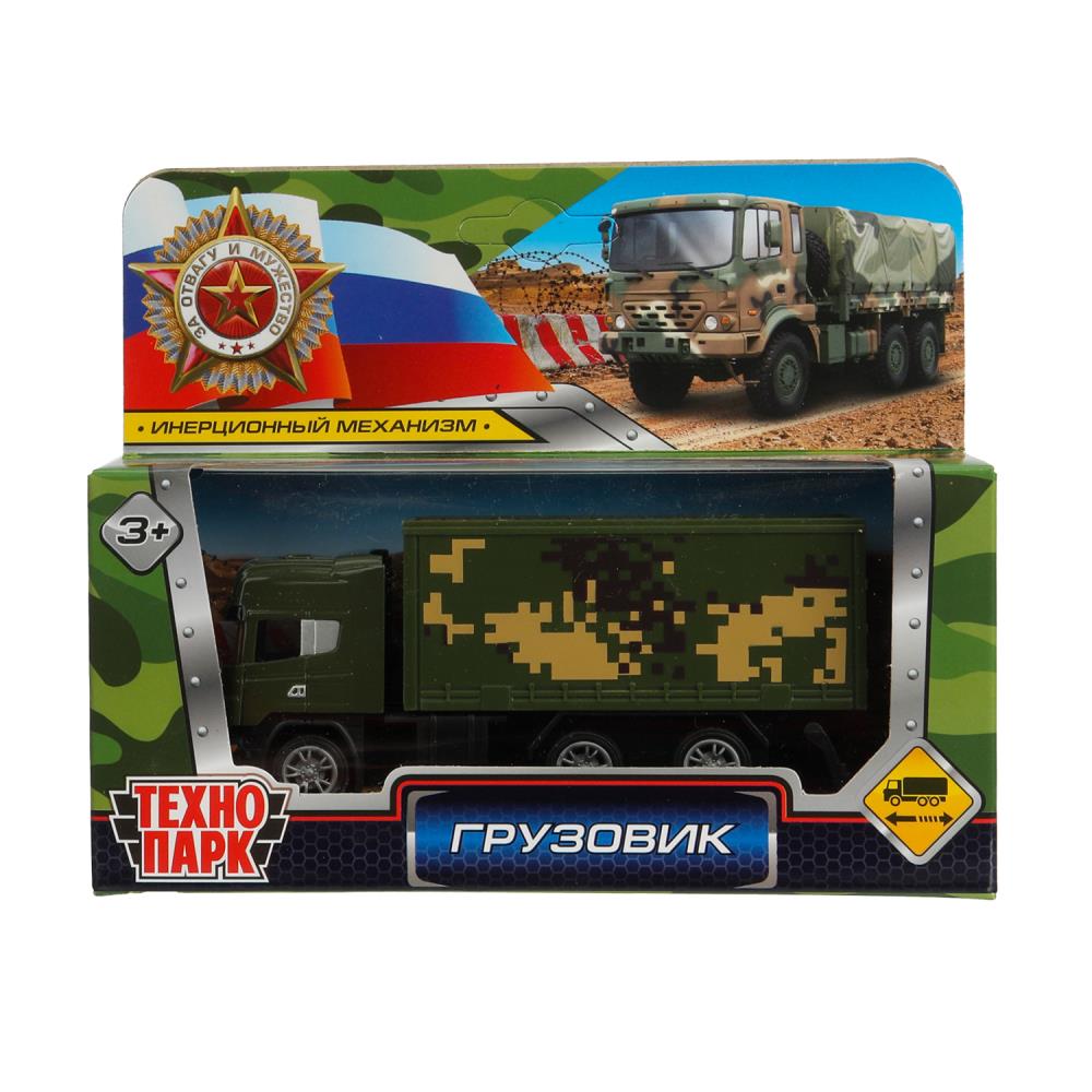 Машина металлическая, Грузовик, 11 см. Технопарк 2215-9 2216