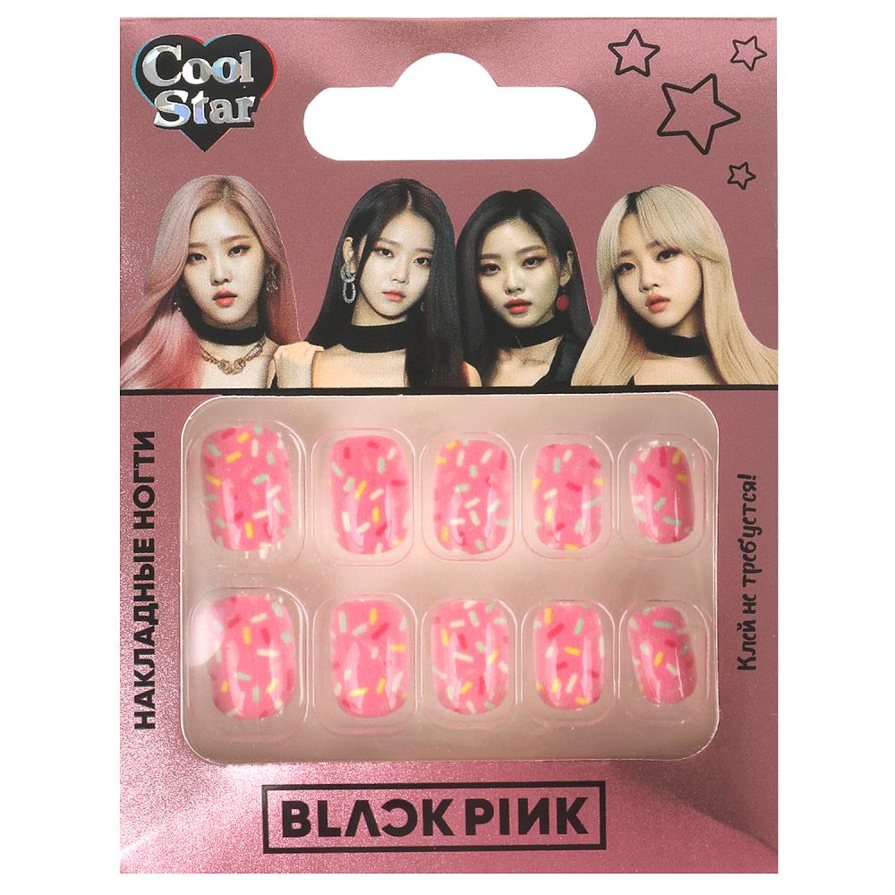 Накладные ногти Black Pink для девочек Cool Star 115614-BP-TTG
