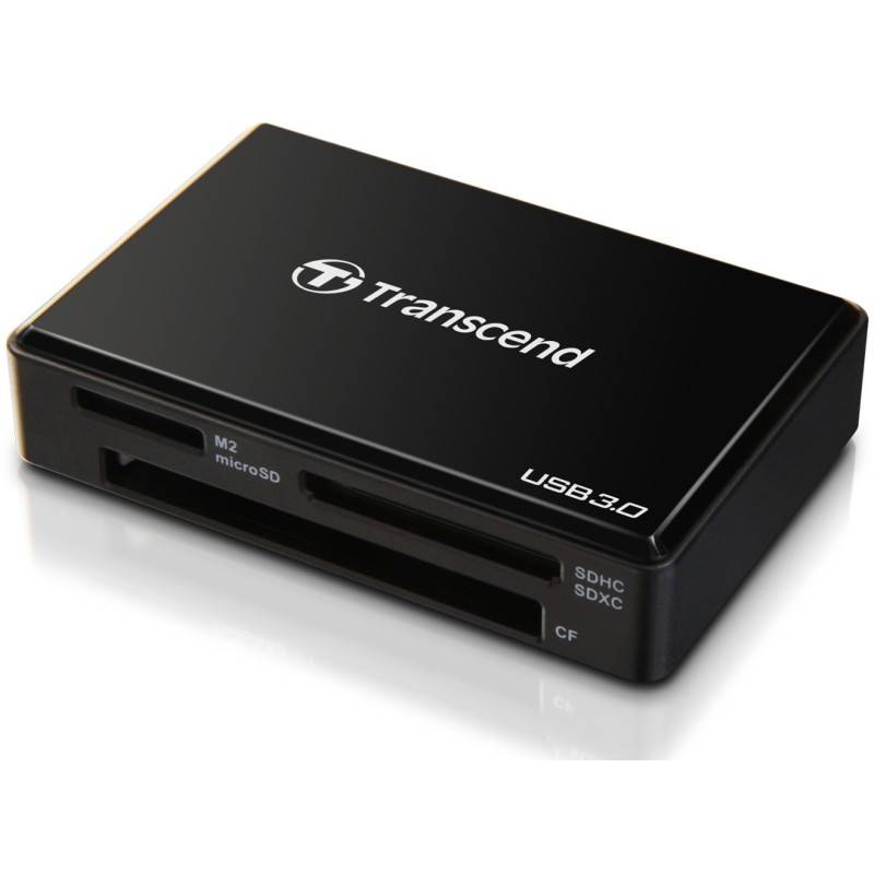 Картридер Transcend TS-RDF8K2 Multi-Card Reader Black USB 3.0 1057106