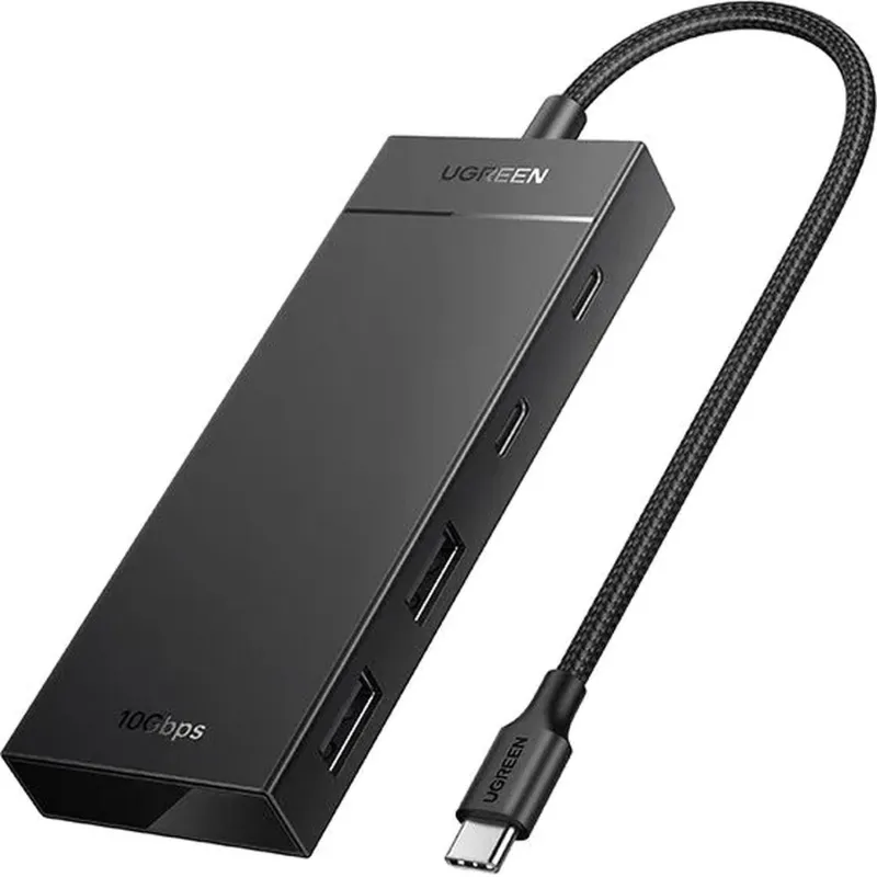 Разветвитель USB UGREEN CM806 (35583) USB-C to 2xUSB-A/2xUSB-C Хаб безPD чр 2150241 35583_