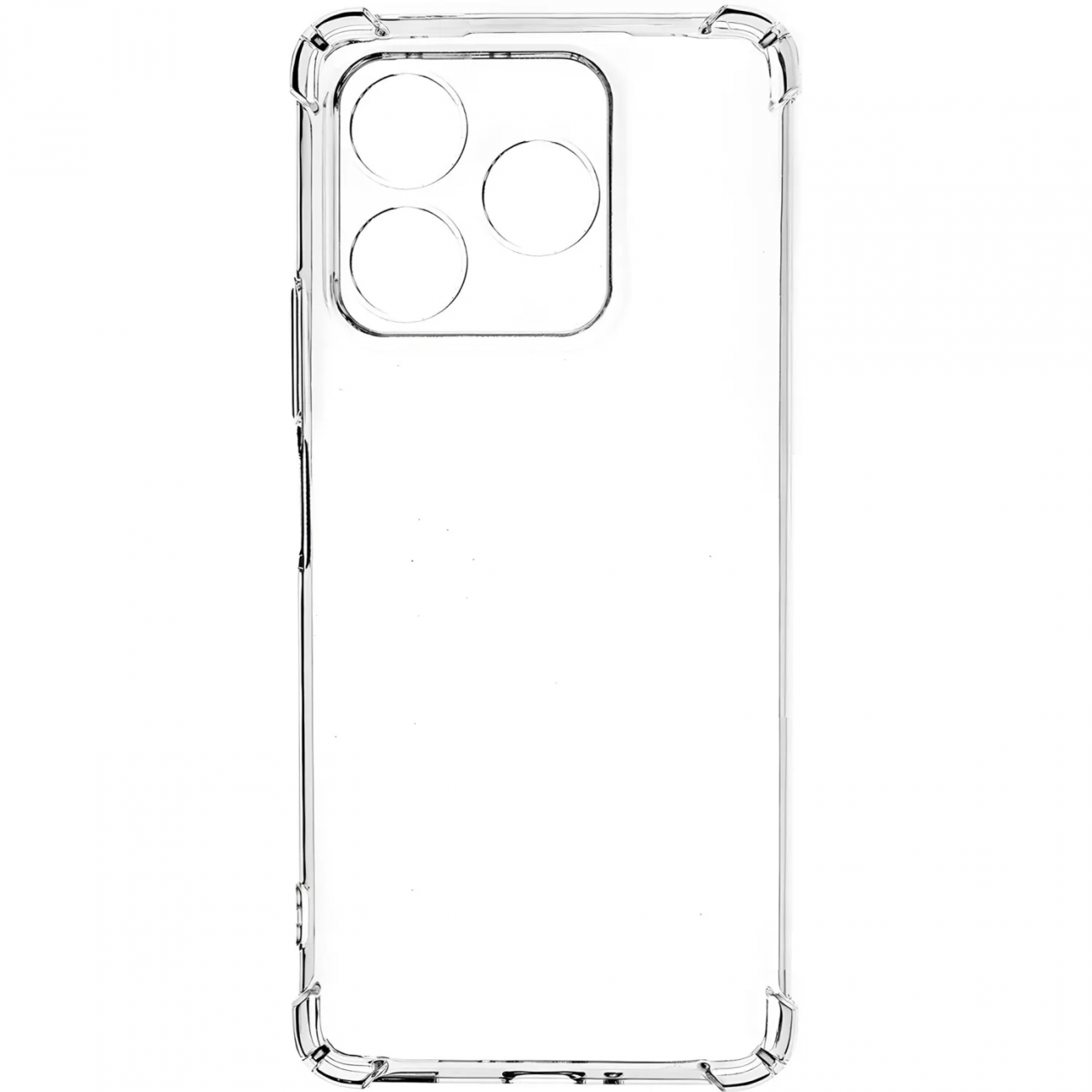 Чехол накладка силик. д/Xiaomi Redmi Note 14 прозрачн Pero 2332759 9880010411215