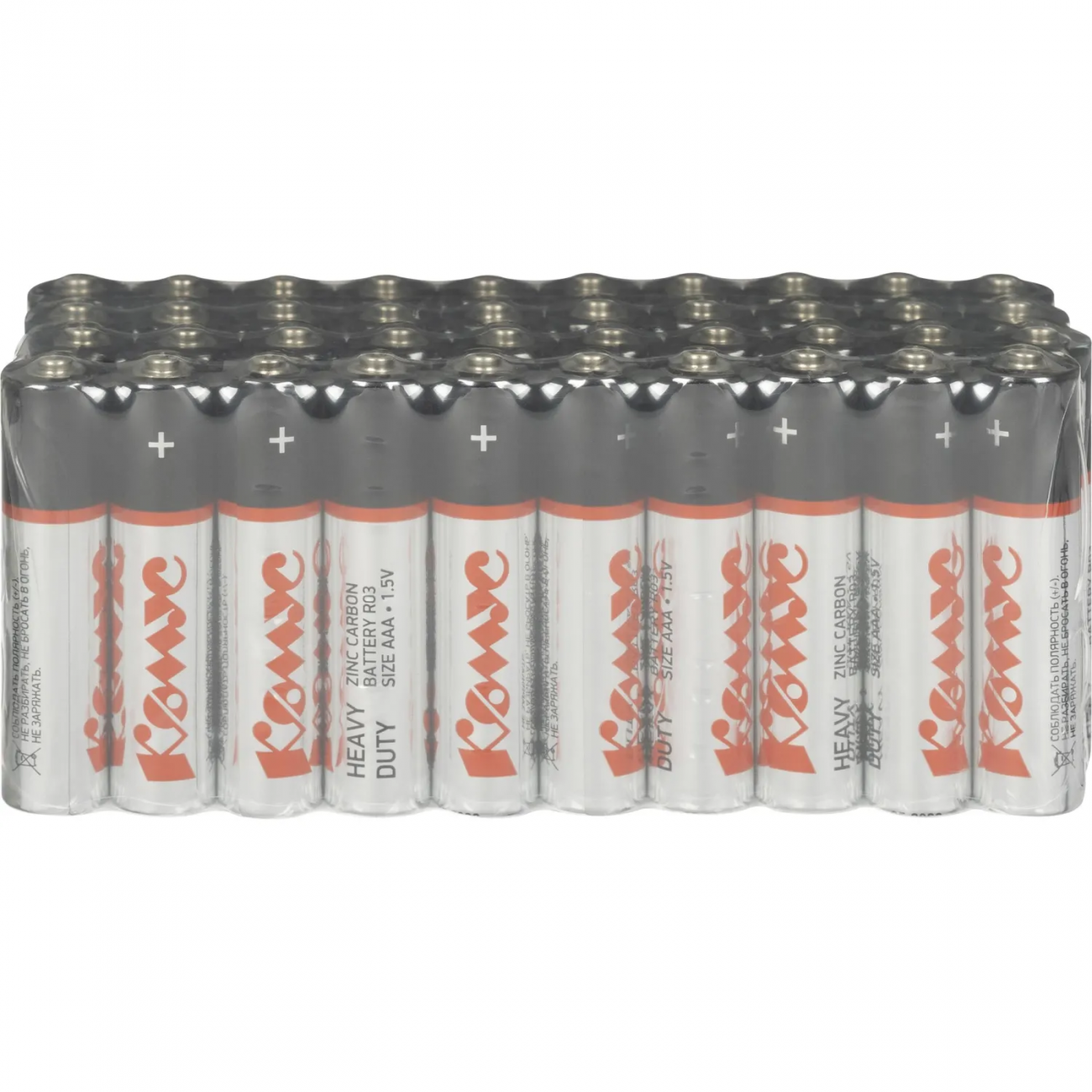 Батарейка Комус AAA/R03 S40 уп/40шт 1972583 R03-S40