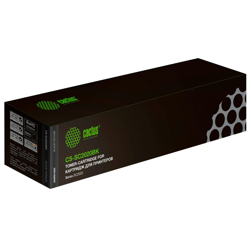 Картридж лазерный Cactus CS-SC2020BK 006R01693 чер. для Xerox DC SC2020 1705749