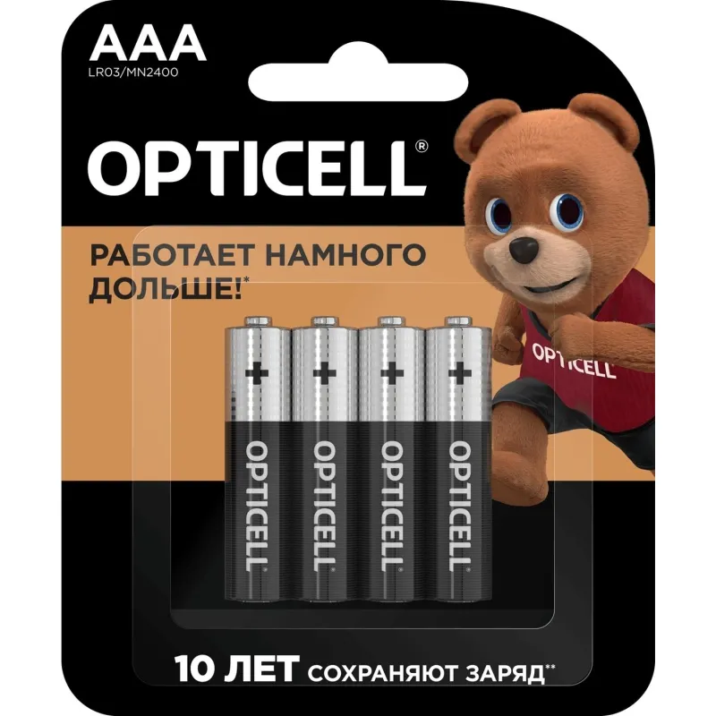 Батарейка OPTICELL Basic AAA 4шт/уп 2057685 5051002