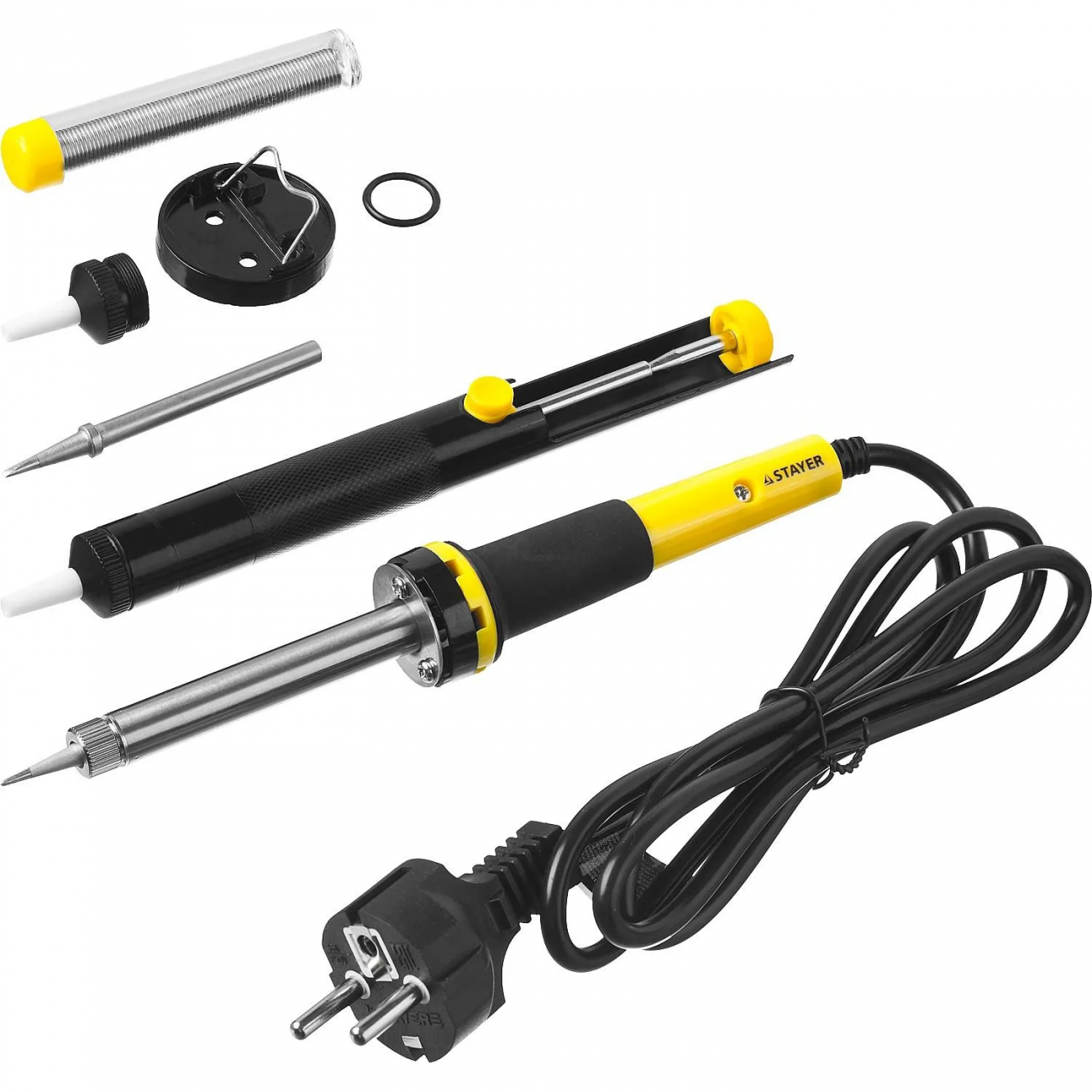 Набор д/пайки STAYER PROTerm, 60Вт, конус, 6 предм. (55313-60-H6) 1775037