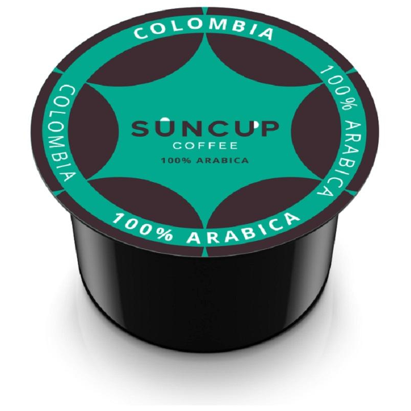 Кофе в/капс. Suncup Colombia жареный,молотый, 50кап/1уп 1377179
