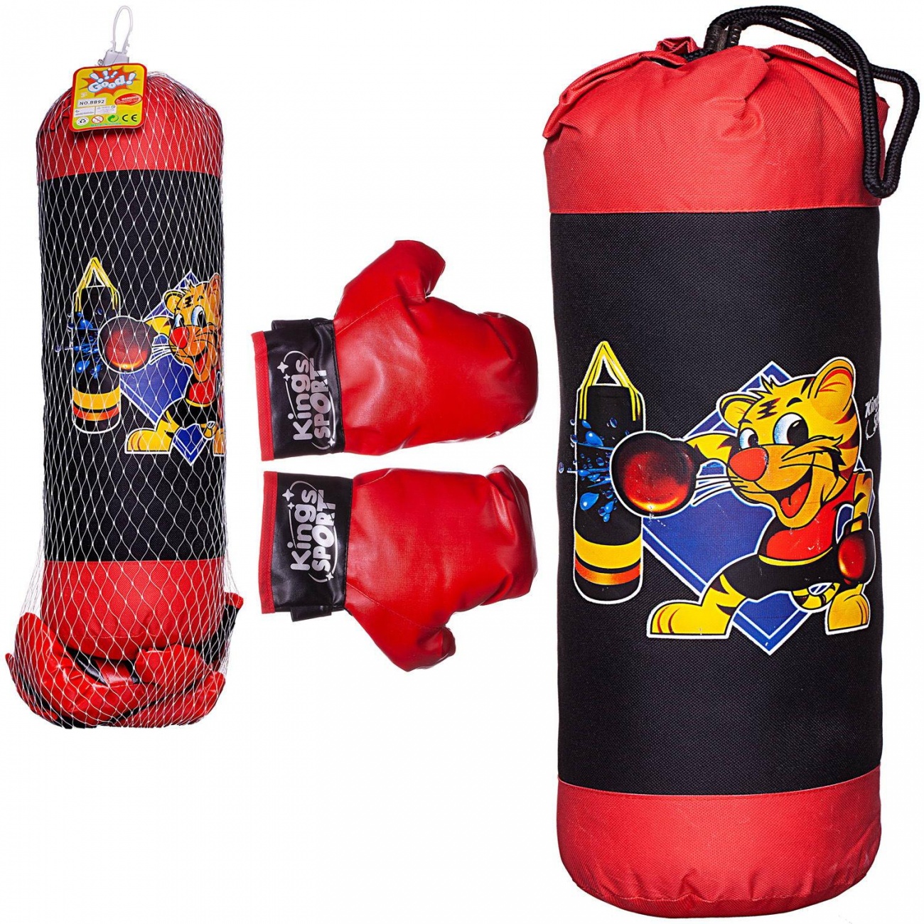 Набор боксерский Junfa Точный удар: груша 71 см и перчатки WA-C9449