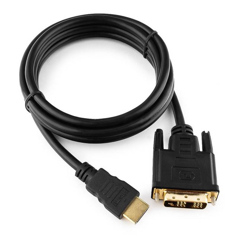 Кабель Cablexpert HDMI - DVI 19М-19М 1.8 метра CC-HDMI-DVI-6 1043628