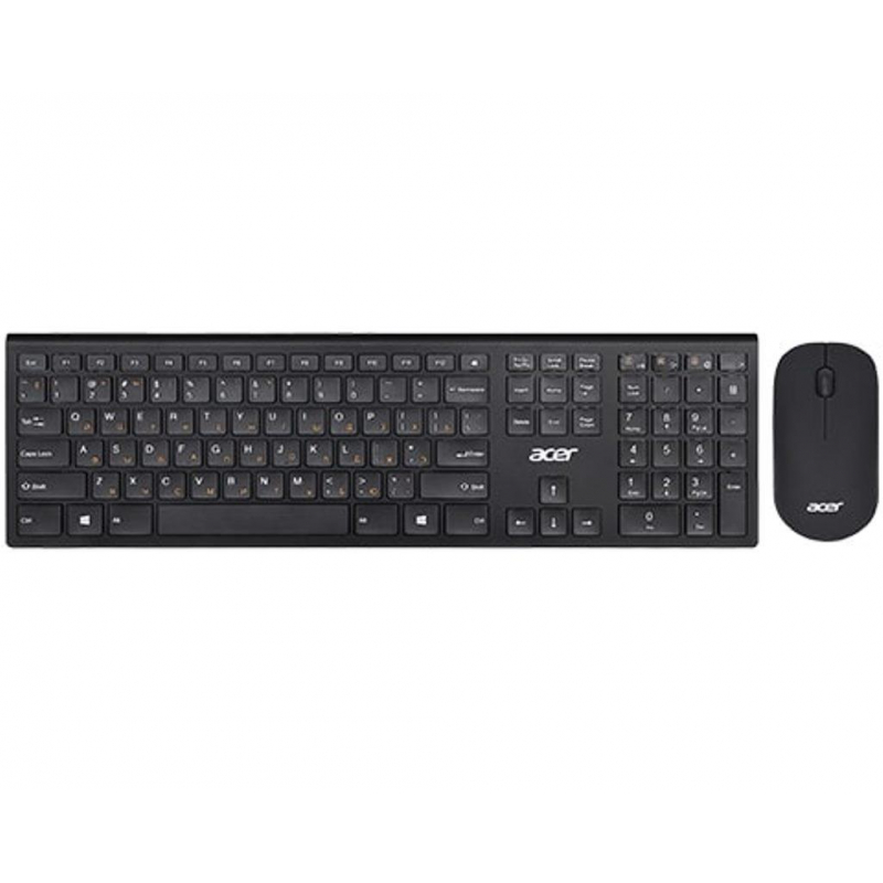 Набор клавиатура+мышь Acer OKR030 Wireless, черный 1341667 ZL.KBDEE.005