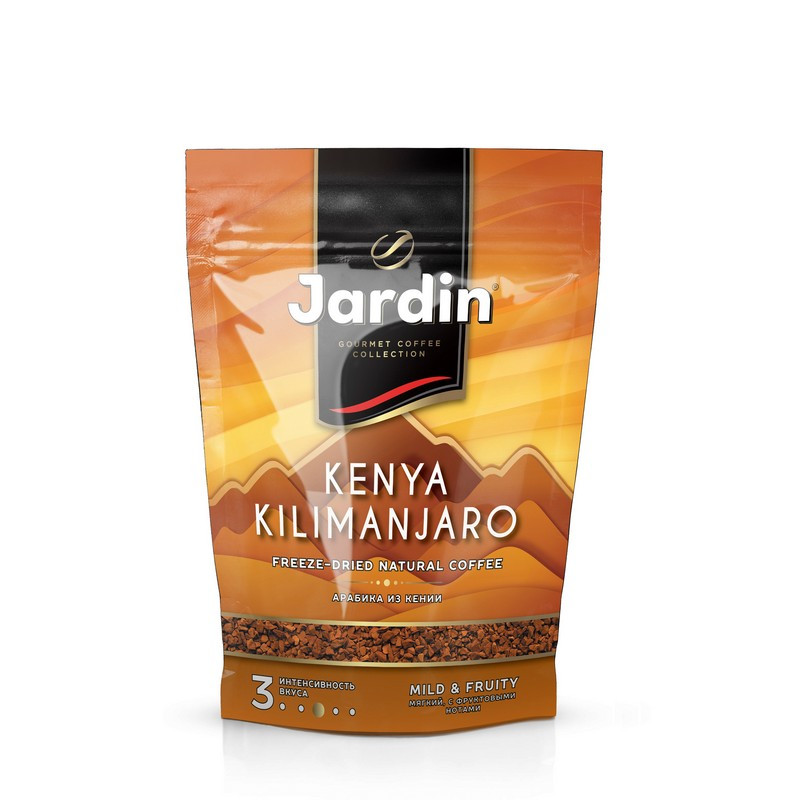 Кофе Jardin Кения Килиманджаро растворимый, пакет 150 г. 455693
