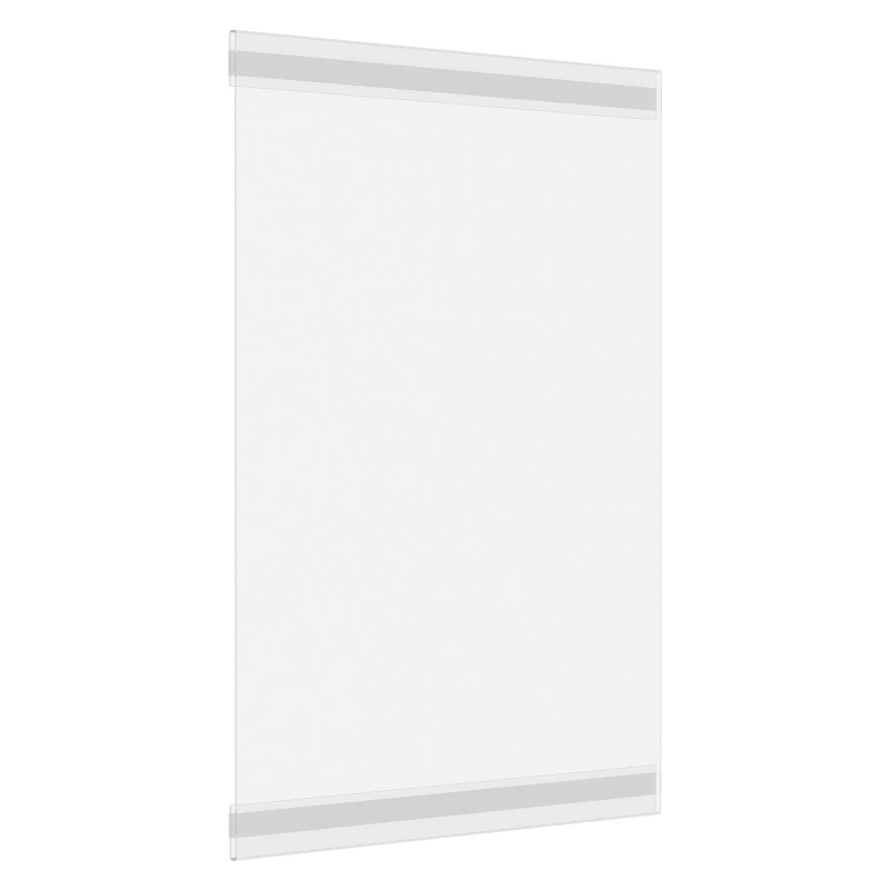 Карман настенный из прозрачного пластика со скотчем А6,вертикальный,10шт/уп 1367367 171885