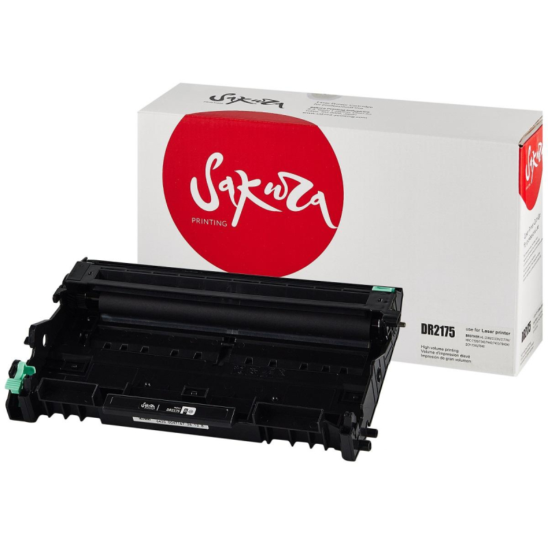 Драм-картридж SAKURA DR-2175 чер. для Brother HL-2140/2150 1604974 SADR2175