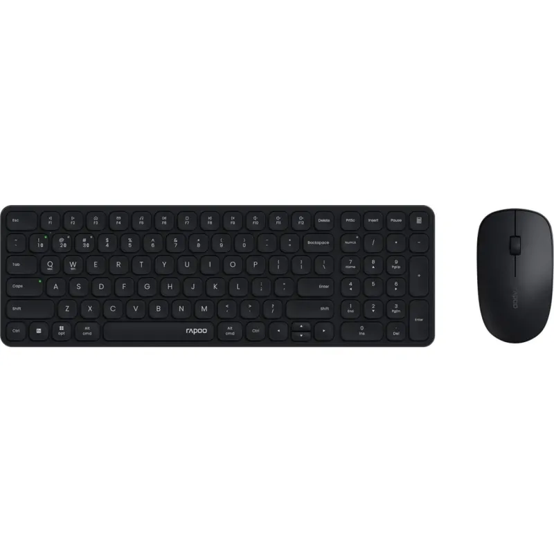 Набор клавиатура+мышь RAPOO беспроводной 9320M - темно-серый 2100433