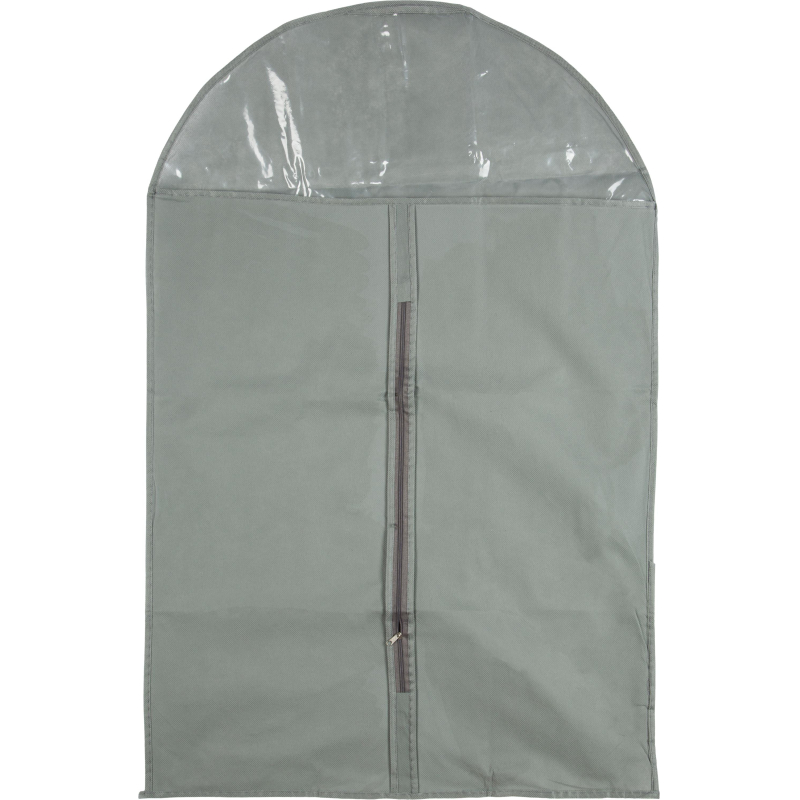 Чехол для одежды из спанб. Luscan с прозр.верхом, 60х90см, серый, HD-HH004 1777203 HD-HH004(PBH)