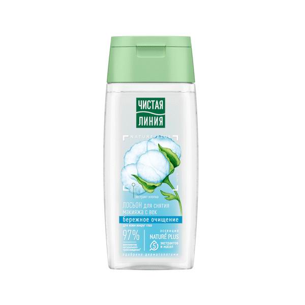 Лосьон для снятия макияжа с век Чистая Линия 100мл 4600702087079