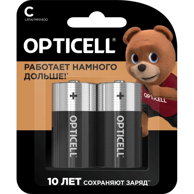 Батарейка OPTICELL С 2шт/уп 2057712 5051004