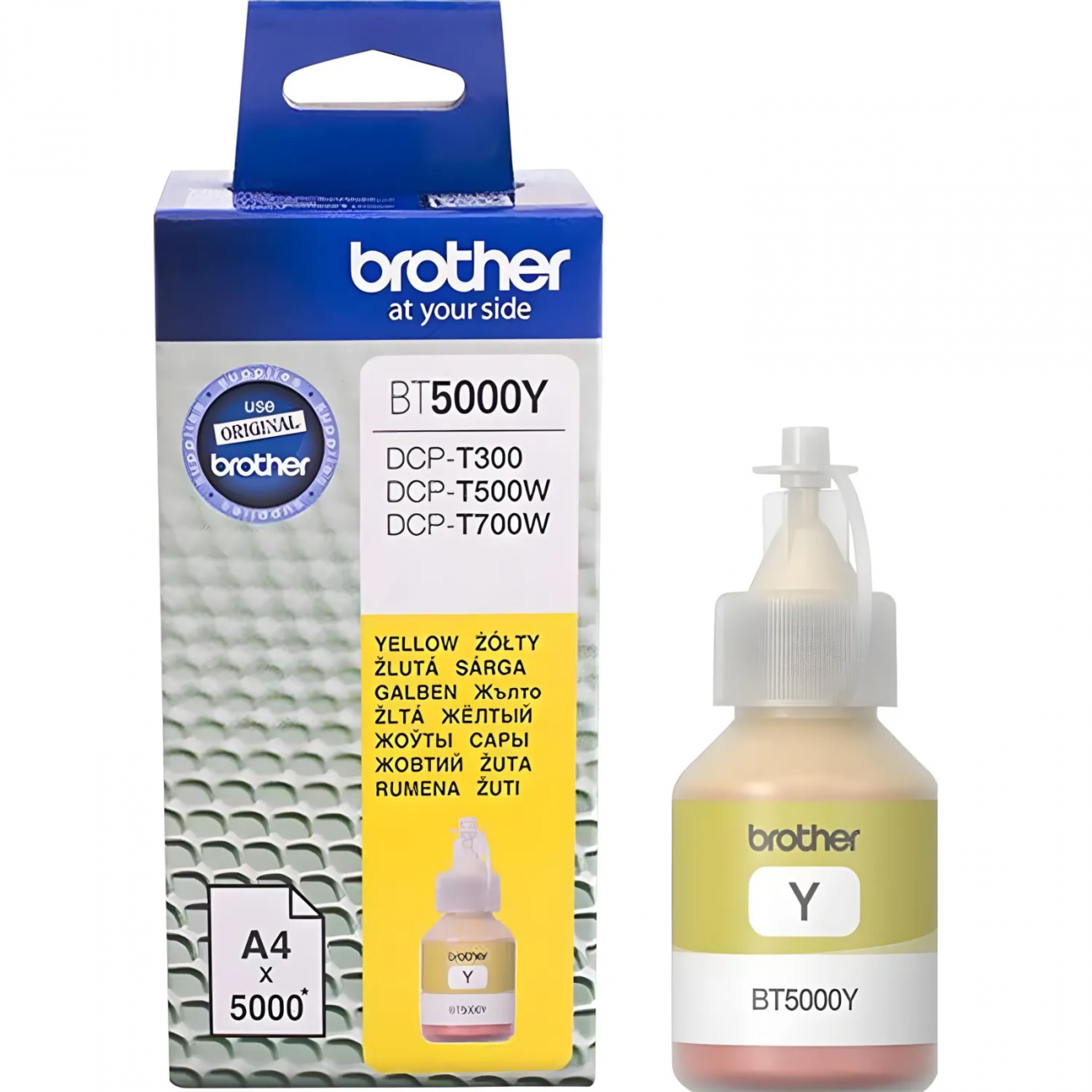 Чернила Brother BT5000Y жел. д/DCP-T300/T500W/T700W 715080