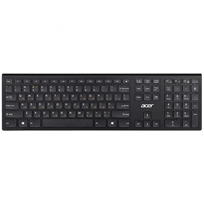 Клавиатура Acer OKR020 Wireless, черный 1341664 ZL.KBDEE.004
