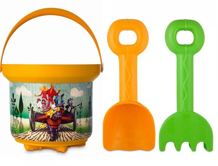 Набор песочный "Бременские музыканты" Союзмультфильм Росигрушка 1063