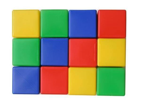 Набор кубиков, 12 штук Десятое Королевство 00901ДК