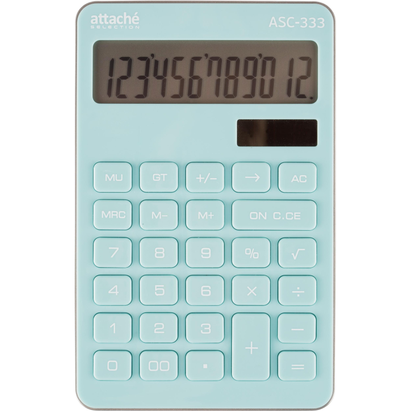 Калькулятор настоль.Компакт Attache Selection ASС-333,12р,дв.пит,170x108гол 1550717 1810