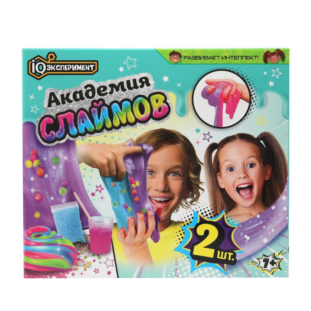 Набор опытов создай свой слайм, 2 шт. IQ Эксперимент TG01-EXSS2-RU