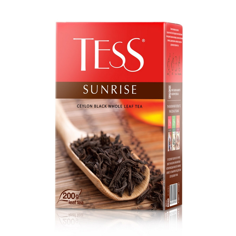 Чай Tess Sunrise листовой черный,200г 1004-12 1221748