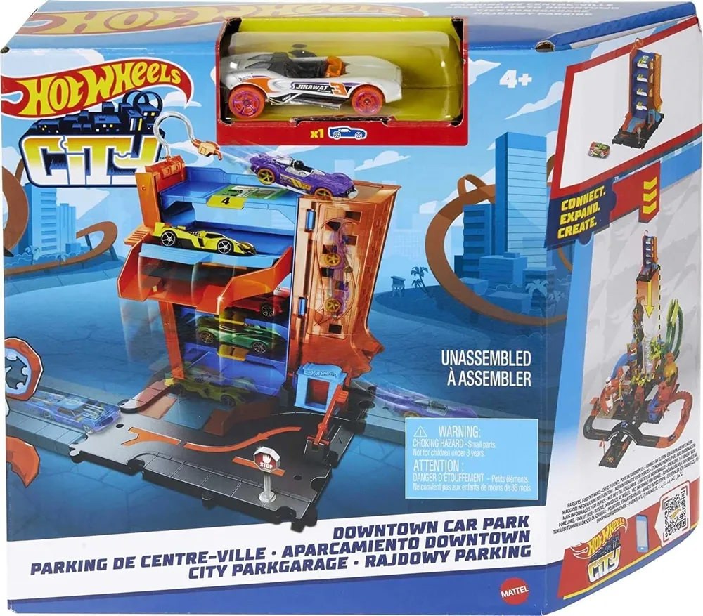 Игровой набор Mattel Hot Wheels Чрезвычайные приключения в городе в асс. HDR24