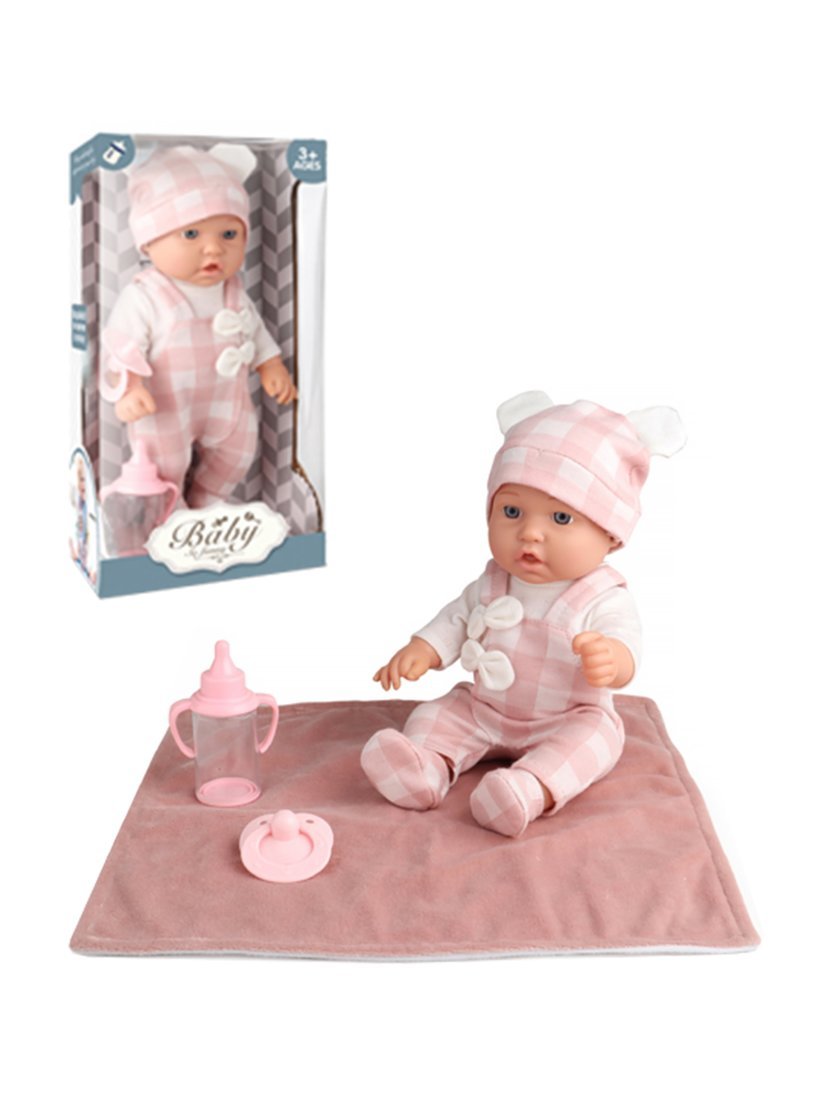 Игровой набор Милый малыш, пупс, 3 предм. Наша Игрушка 8810-5