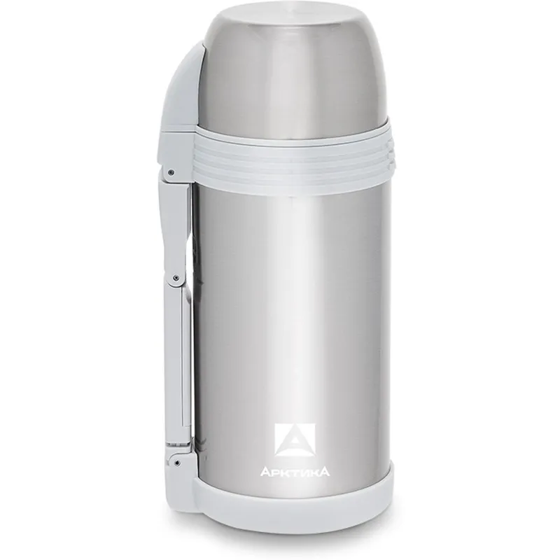 Термос с универс. проб. для нап. и еды. Об. 1,5 л. С чаш. и ремеш. 205-1500 Арктика 2006387