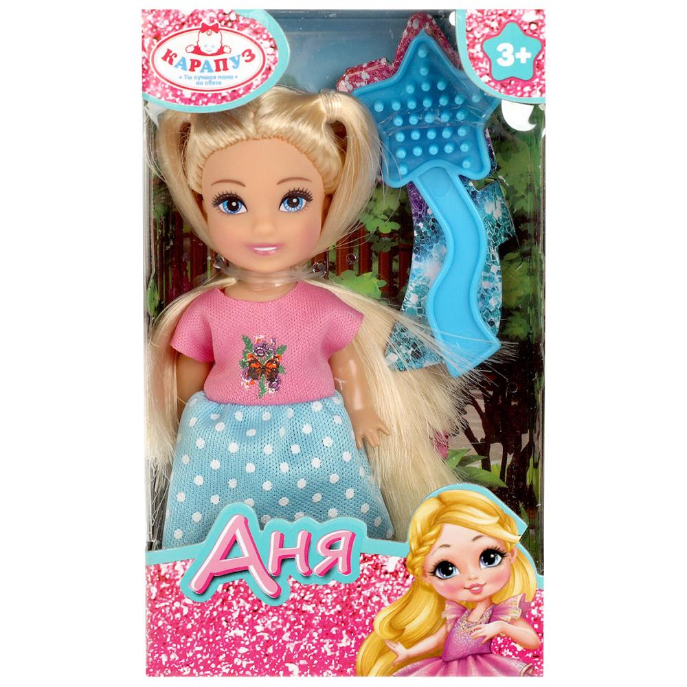 Кукла-мини Аня 12 см. Карапуз ANNA-C8-BB