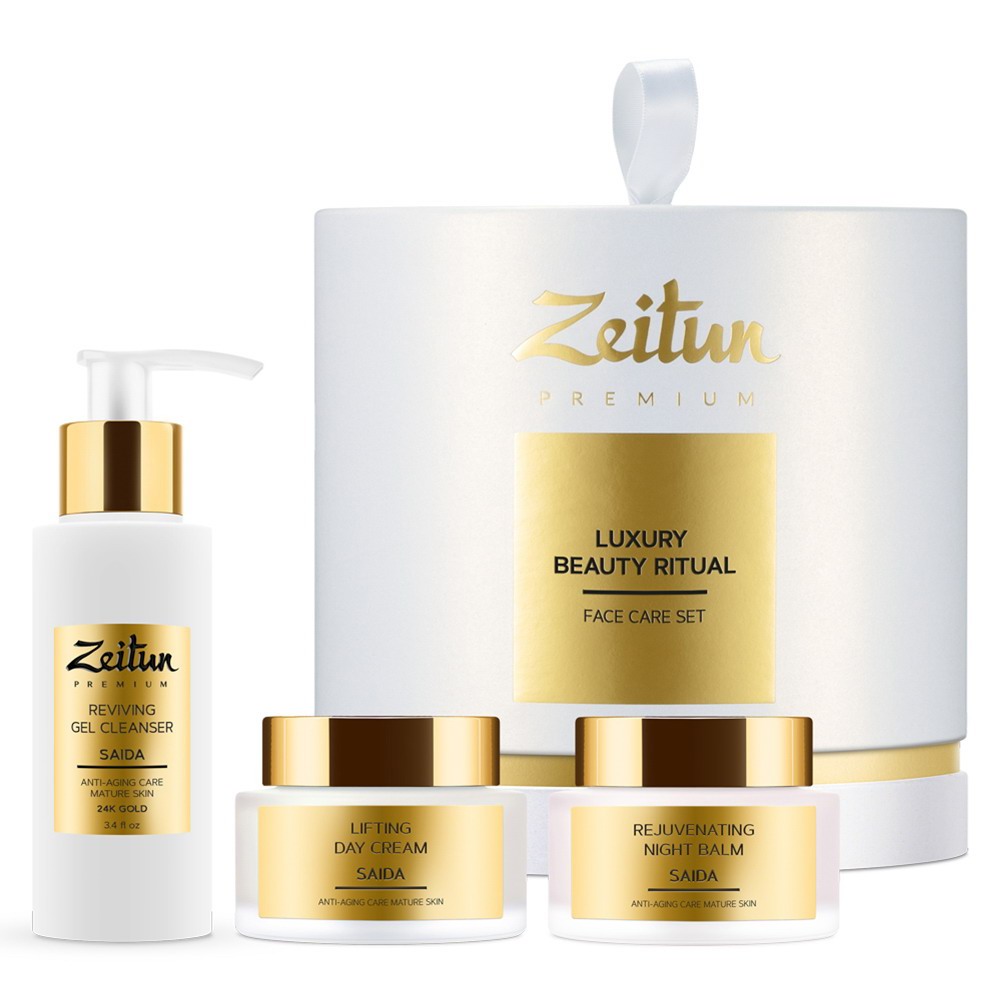Подарочный набор ZEITUN Luxury Beauty Ritual для естественного омоложения кожи 4660048353085