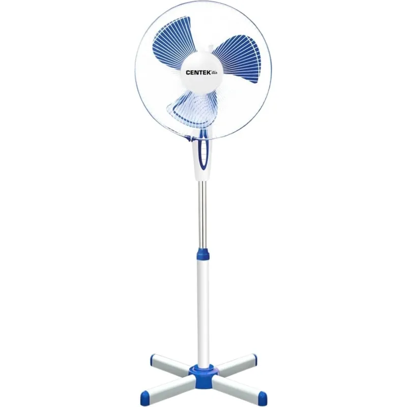 Вентилятор напольный Centek CT-5015 Blue, напольный, 40 Вт 1336220