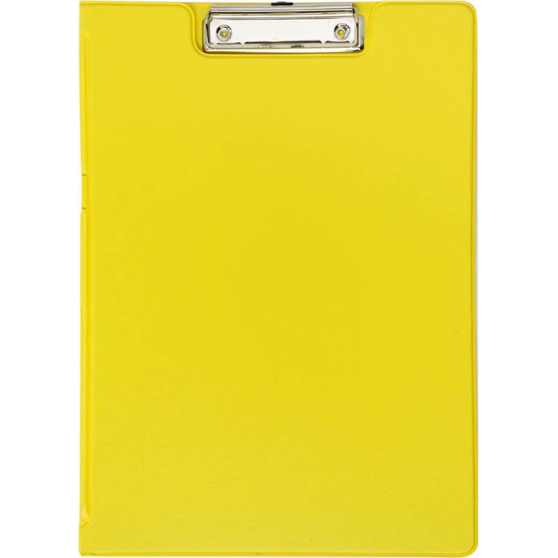 Папка-планшет с зажимом и крышкой Attache Bright colours A4 желтый 1350753
