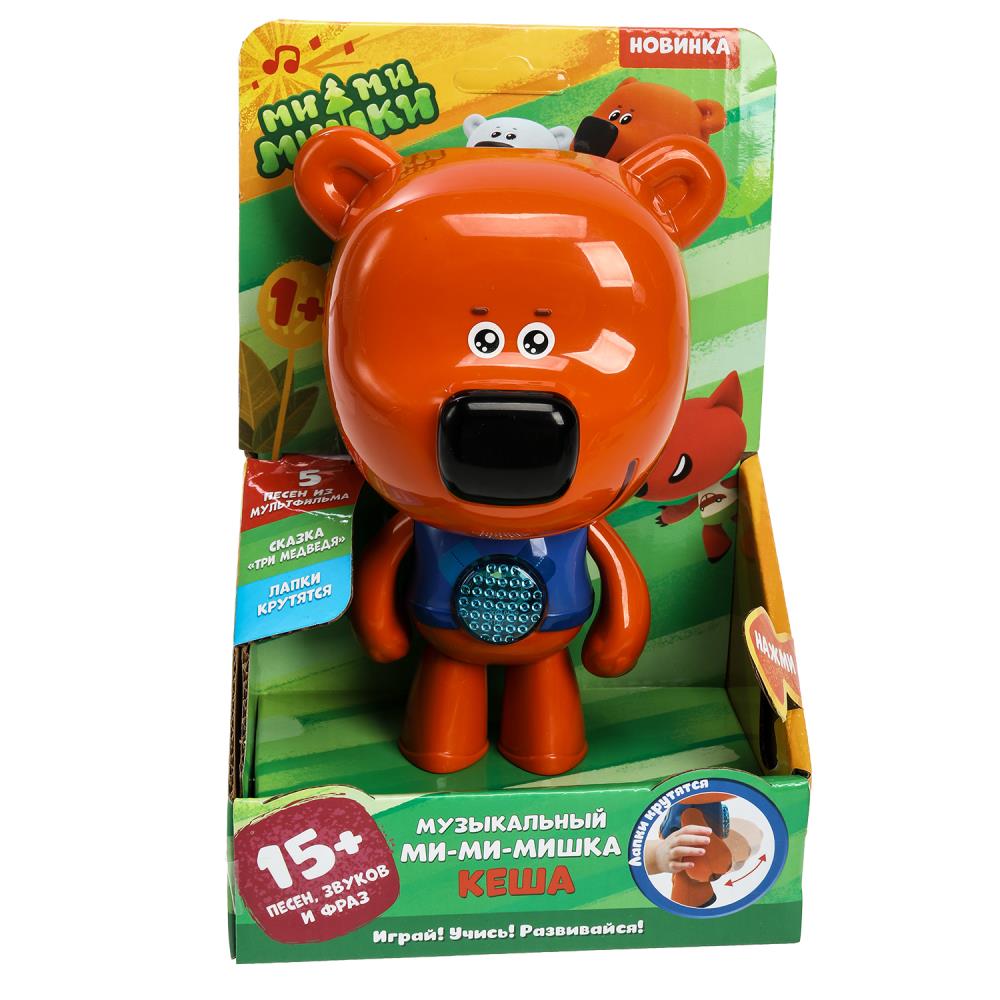 Игрушка Музыкальный "Кеша Ми-ми-мишки" 15 песен, фраз, звуков, свет. УМка HT872-R (60) (60)