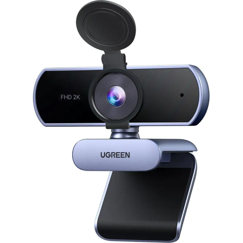 Веб-камера Ugreen CM717 (25442) 2K Full HD 1080P Webcam. серый 2226830 25442_