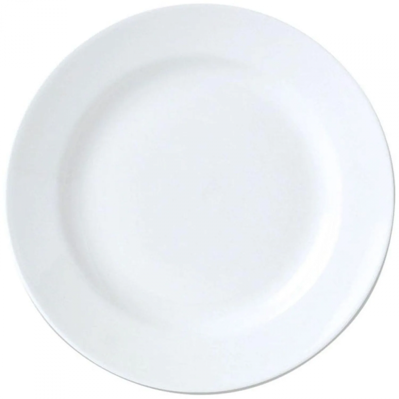 Тарелка мелкая 200 мм Белье Гладкий край 25шт/уп Дулевский фарфоровый завод 2411470