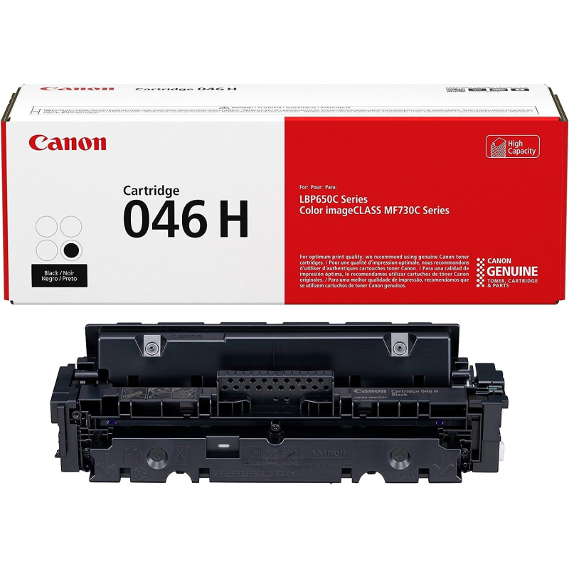 Картридж лазерный Canon 046 H BK (1254C002) чер. для MF735Cx,734Cdw,732Cdw 743378
