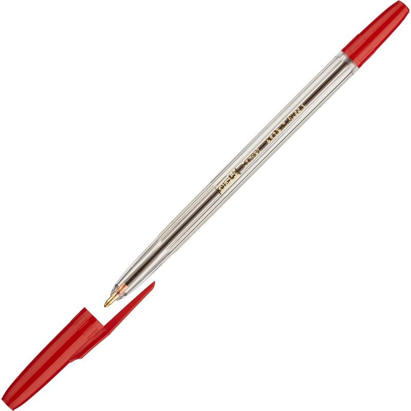 Ручка шариковая Attache Corvet красная (толщина линии 0.7 мм) 447475