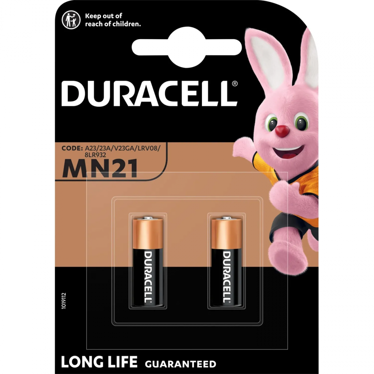 Батарейка DURACELL MN21 2шт/бл д/сигнализации 2322897 75053865