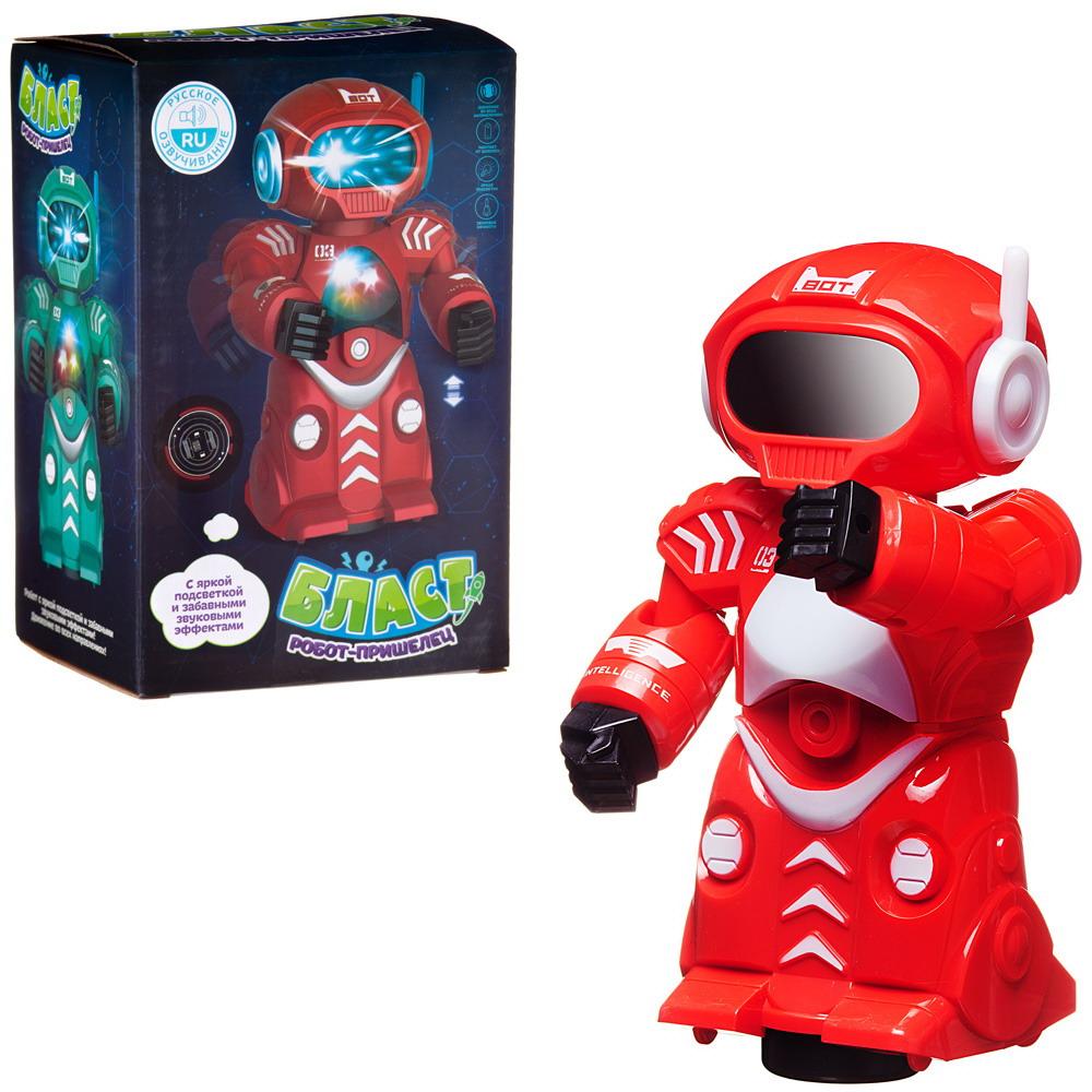 Робот Junfa Бласт Пришелец, электромеханический свет/звук, красный ZY1214972/красный