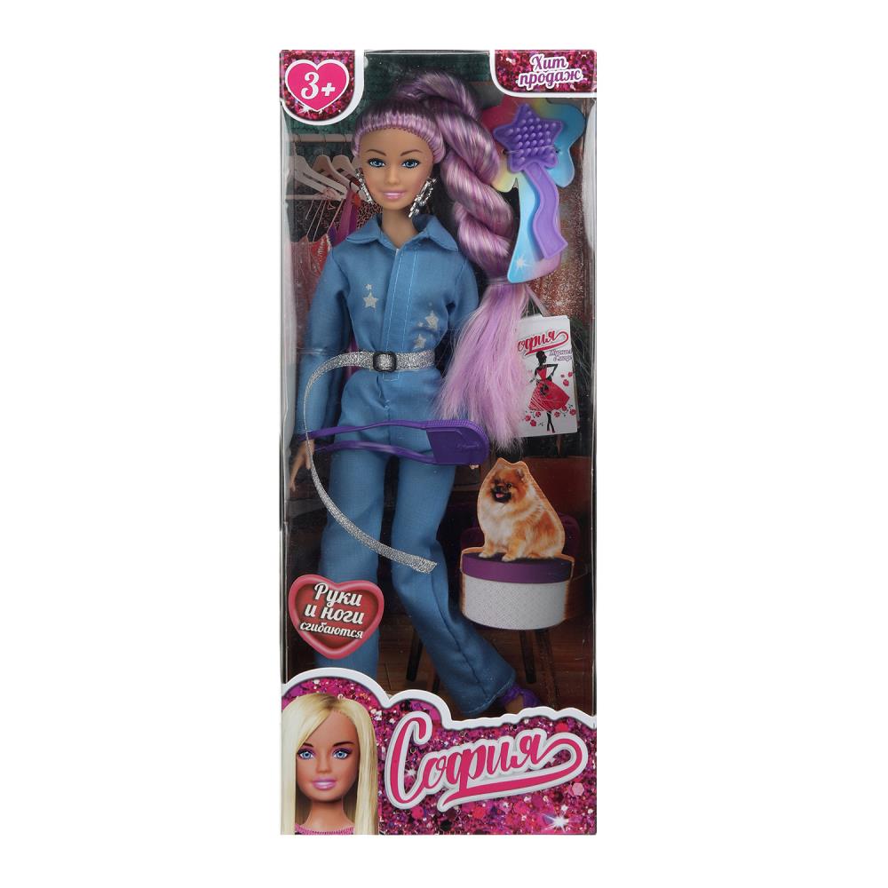 Кукла 29 см. София, руки и ноги сгибаются Карапуз 66001-C33-S-BB (24)