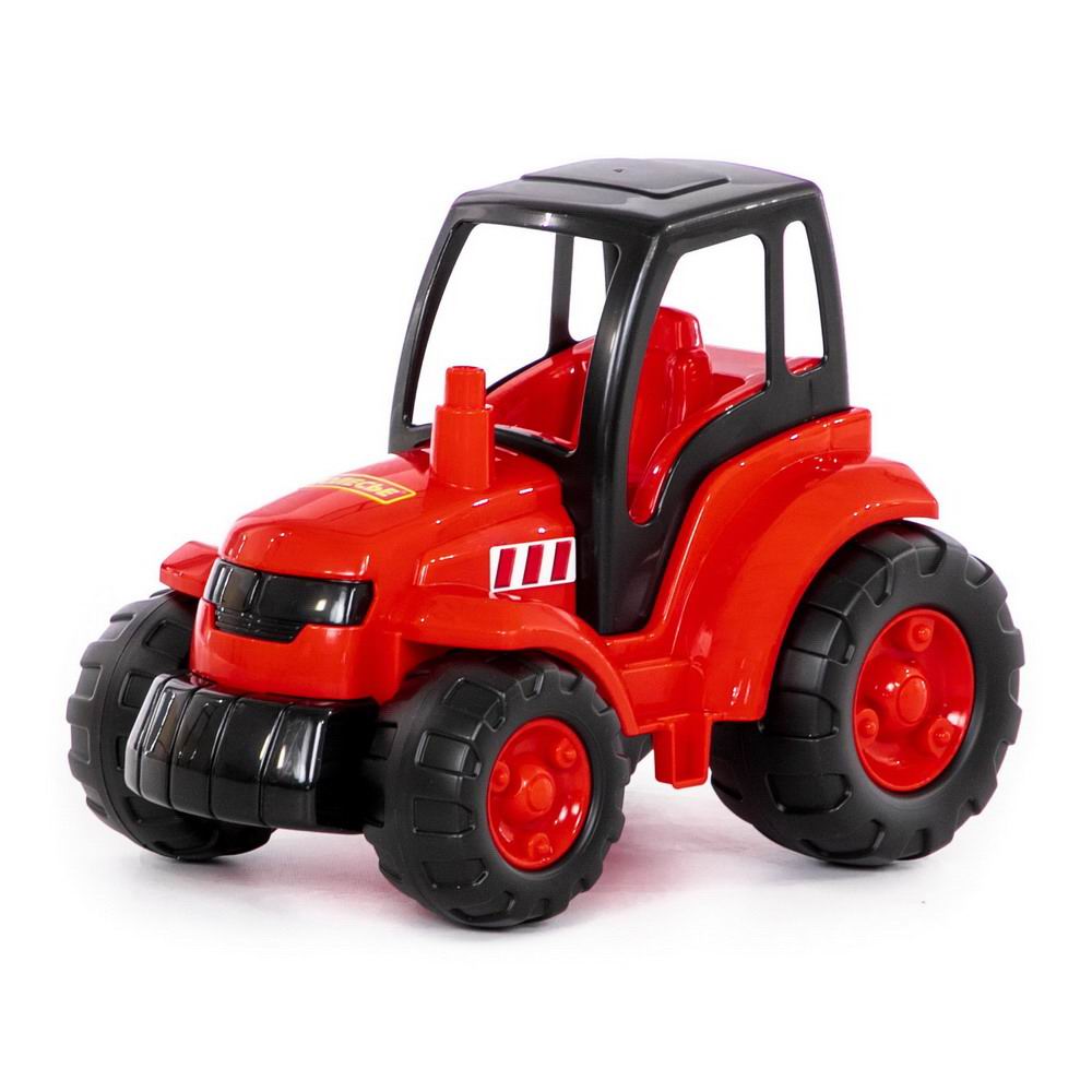 Машинка Полесье Трактор Чемпион (в сеточке) красный 36х22,5х26 см П-6683/красный