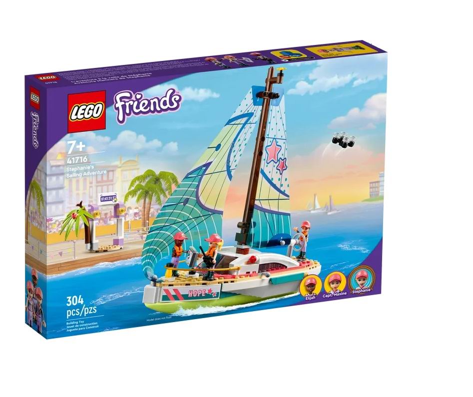 Конструктор LEGO FRIENDS Морское приключение Стефани 41716-L
