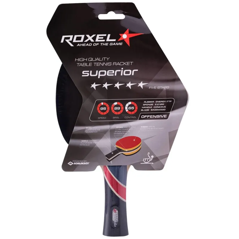 Ракетка н/т Roxel 5x Superior, коническая,УТ-00015359 1610279