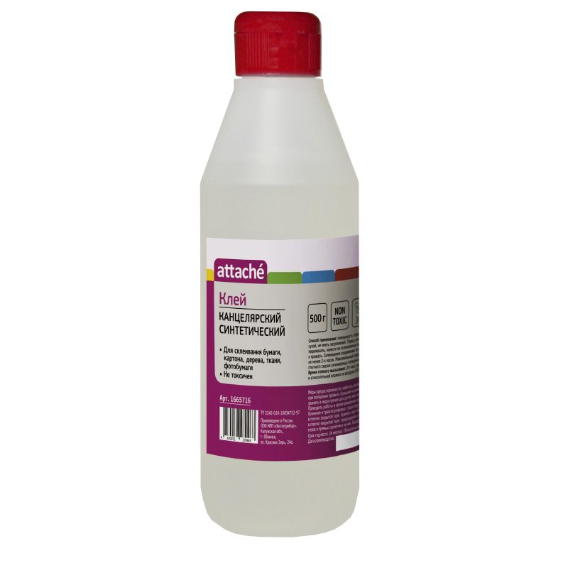 Клей канцелярский 500г Attache синтетический 1665716